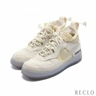 ナイキ(NIKE)のNIKE AIR FORCE 1 WTR GORE-TEX エアフォース ゴアテックス スニーカー レザー オフホワイト(スニーカー)