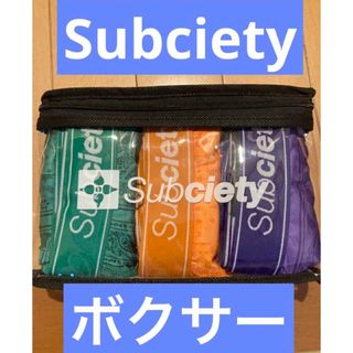 サブサエティ(Subciety)のSubciety/(L）BOXER SHORTS  ボクサーパンツ　MULTI3(ボクサーパンツ)