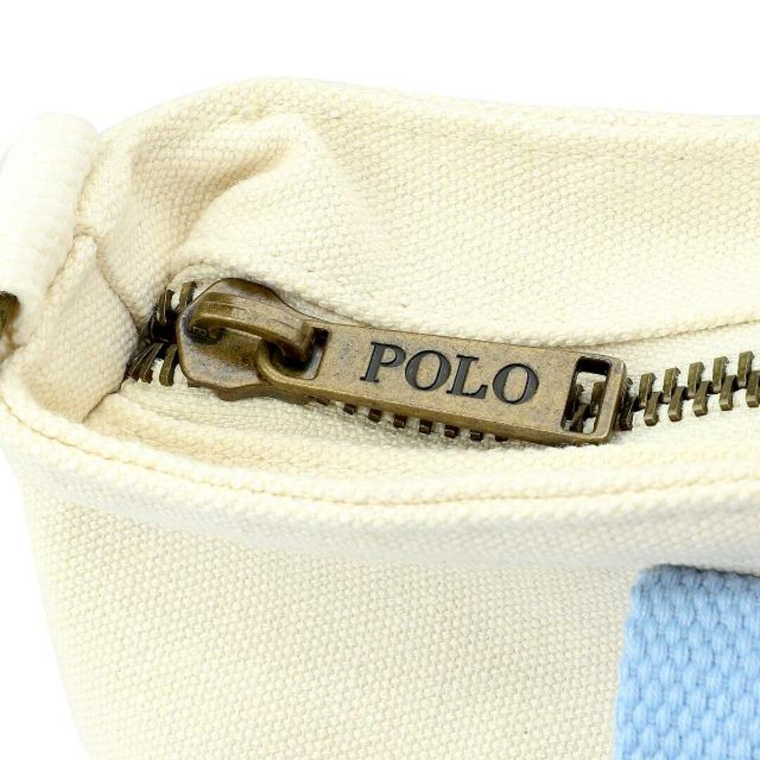 POLO RALPH LAUREN(ポロラルフローレン)の新品 ポロ ラルフローレン POLO RALPH LAUREN トートバッグ コットンキャンバス ミニトート レディースのバッグ(トートバッグ)の商品写真