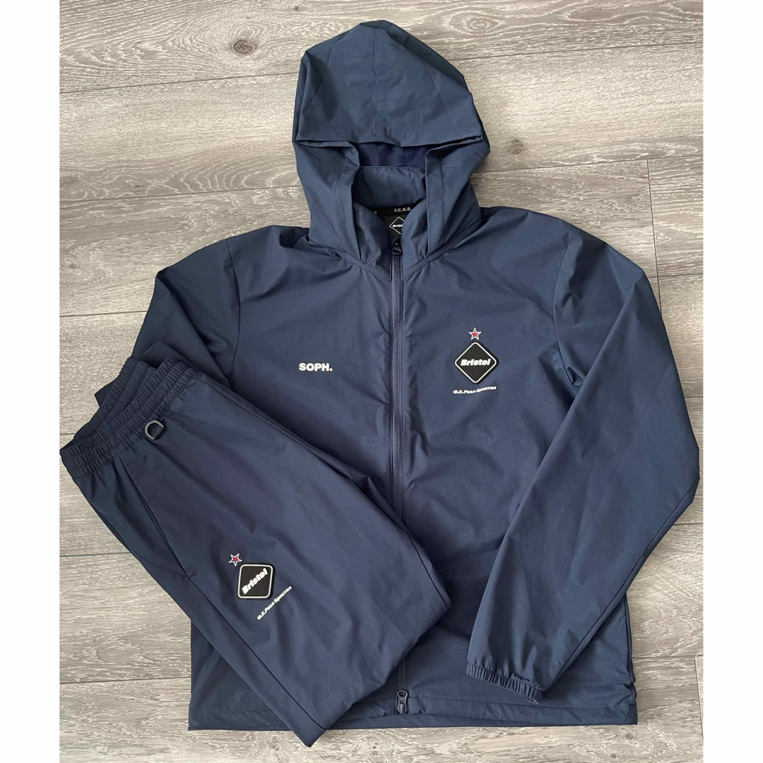 F.C.R.B. - fcrb warm up jacket pant セットアップ ネイビーの通販 by