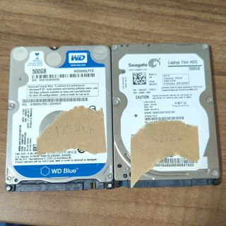 2.5インチ HDD 500GB 2個(PCパーツ)