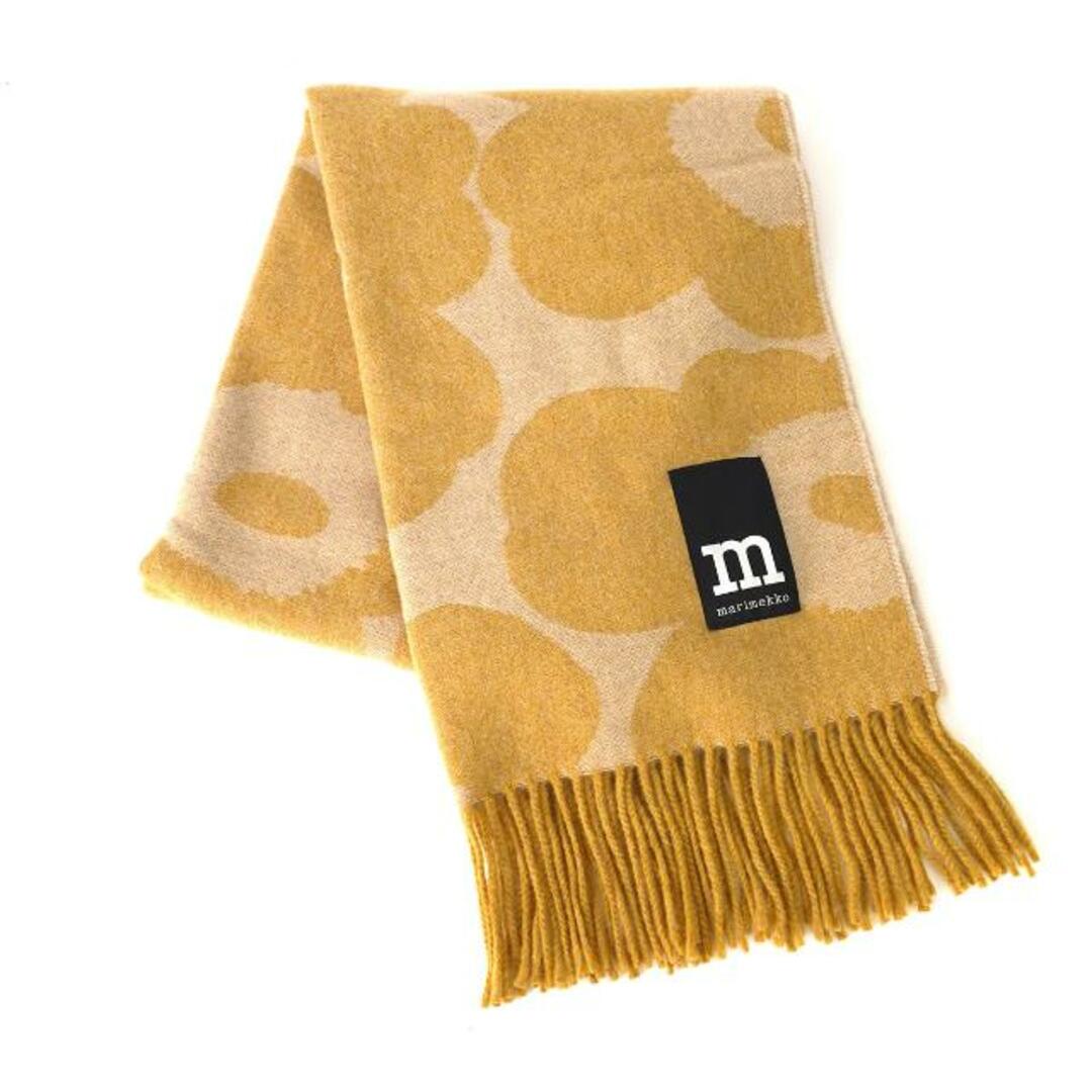 marimekko(マリメッコ)の新品 マリメッコ Marimekko マフラー・ストール ウニッコ OVLIN SCARF ライトイエロー/ベージュ レディースのファッション小物(マフラー/ショール)の商品写真