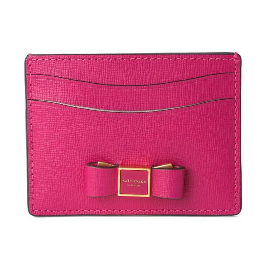 新品 ケイトスペード kate spade カードケース エンベリッシュ カード ホルダー ローザプラム | フリマアプリ ラクマ