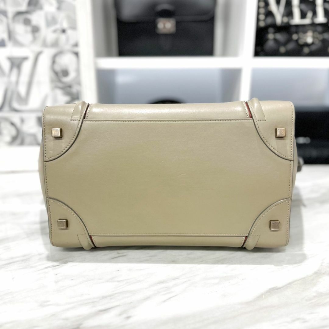 CELINE - セリーヌ ラゲージ ミニ レザー トートバッグ CELINE - セリーヌ ラゲージ ミニ レザー トートバッグ