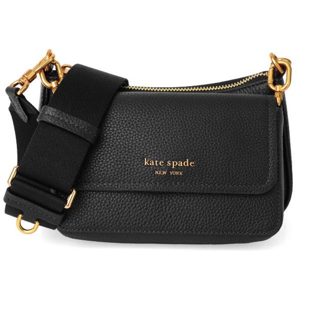 新品 ケイトスペード kate spade ショルダーバッグ DOUBLE UP CROSSBODY ブラック