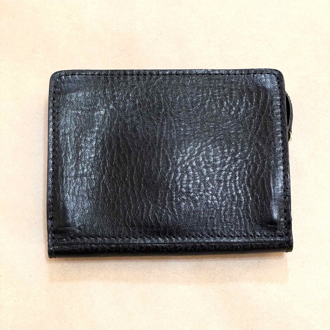 ✨新品✨ イルビゾンテ 三つ折り財布 コンパクト 定期入れ付き ブラック