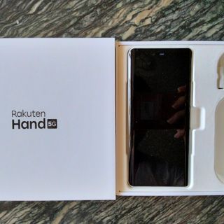 ラクテン(Rakuten)の【開封済未使用品】楽天handホワイト(スマートフォン本体)