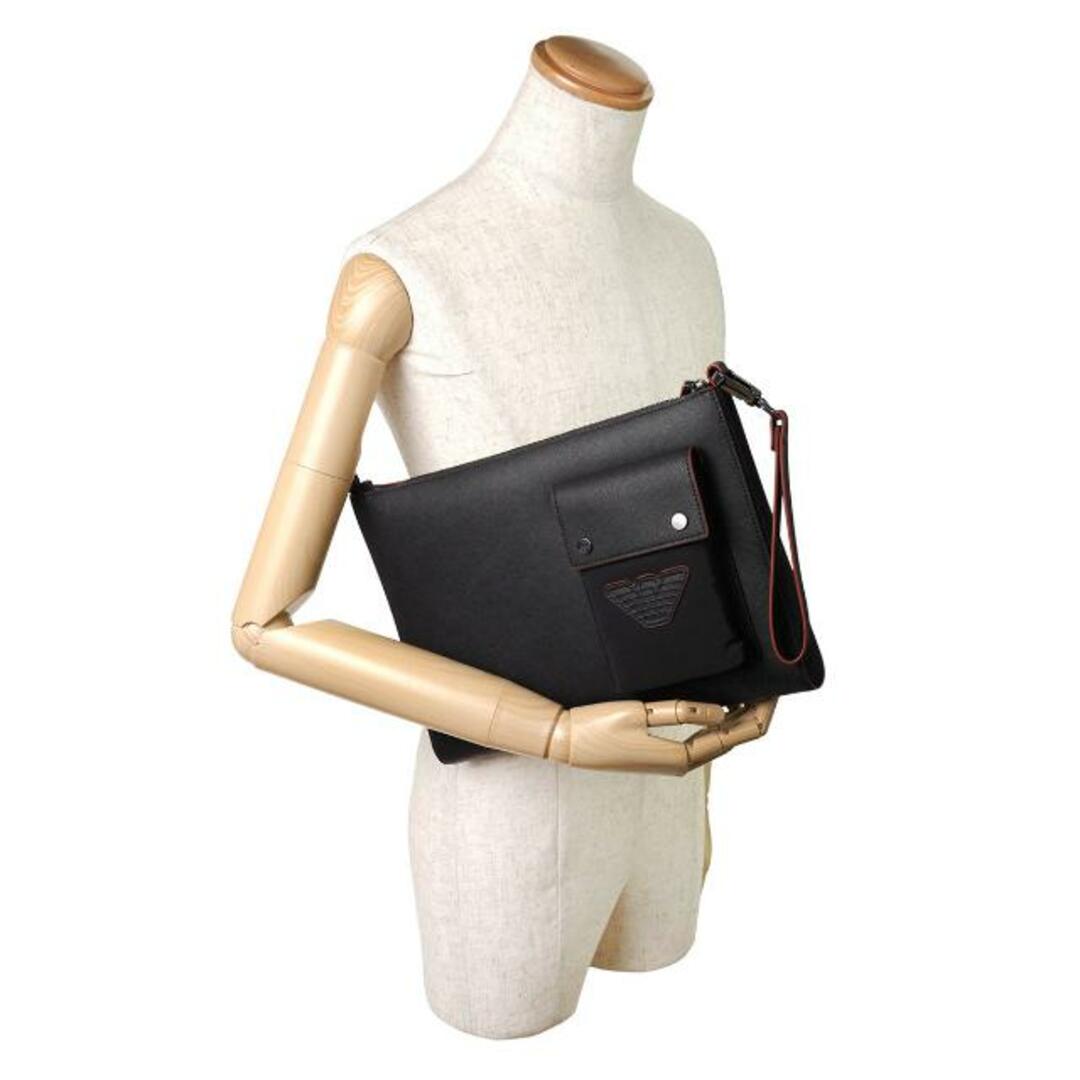 EMPORIO ARMANI - 新品 アルマーニ EMPORIO ARMANI クラッチ EMPORIO ARMANI - 新品 アルマーニ EMPORIO ARMANI クラッチ