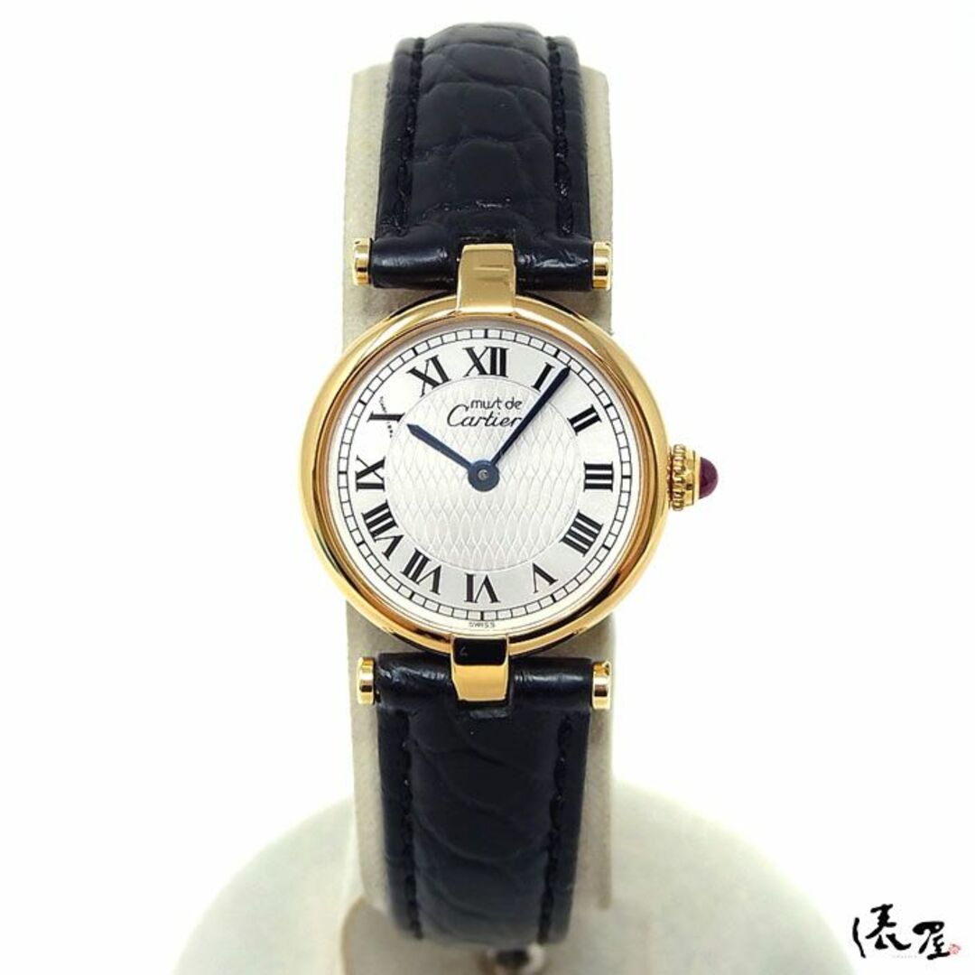 Cartier(カルティエ)の【1847本限定】カルティエ マストヴァンドーム 150周年記念モデル OH済 ヴィンテージ レディース Cartier 時計 腕時計 中古【送料無料】 レディースのファッション小物(腕時計)の商品写真