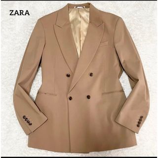 ザラ(ZARA)のZARA ザラ　ダブル　ジャケット　総裏　センターベンツ　カジュアル(テーラードジャケット)