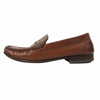 BALLY ローファー シボ革 ブラック US8 EU7 26cm バリー