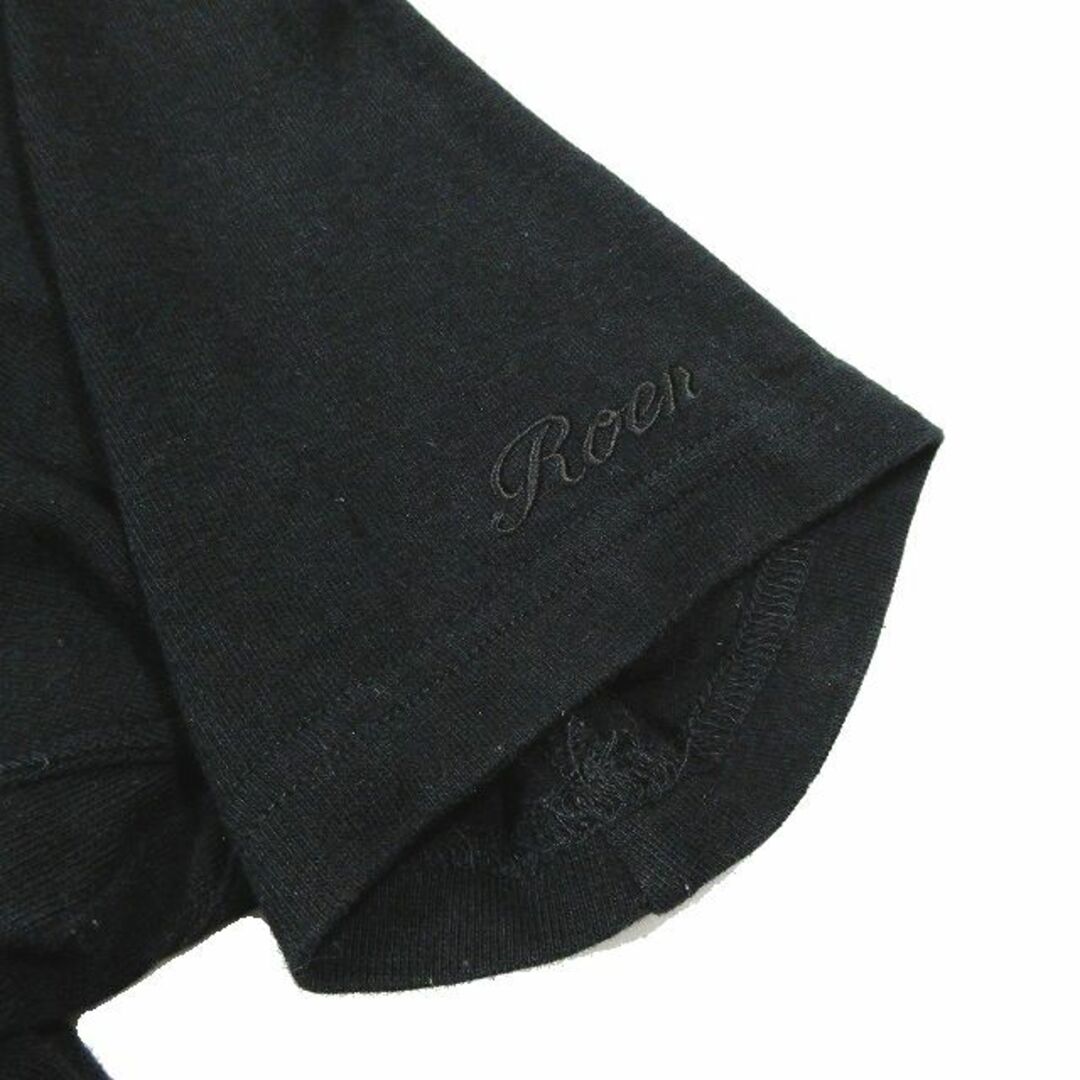 Roen(ロエン)のロエン Roen ×Disney ディズニー ミッキー Tシャツ 半袖 42 黒 メンズのトップス(Tシャツ/カットソー(半袖/袖なし))の商品写真