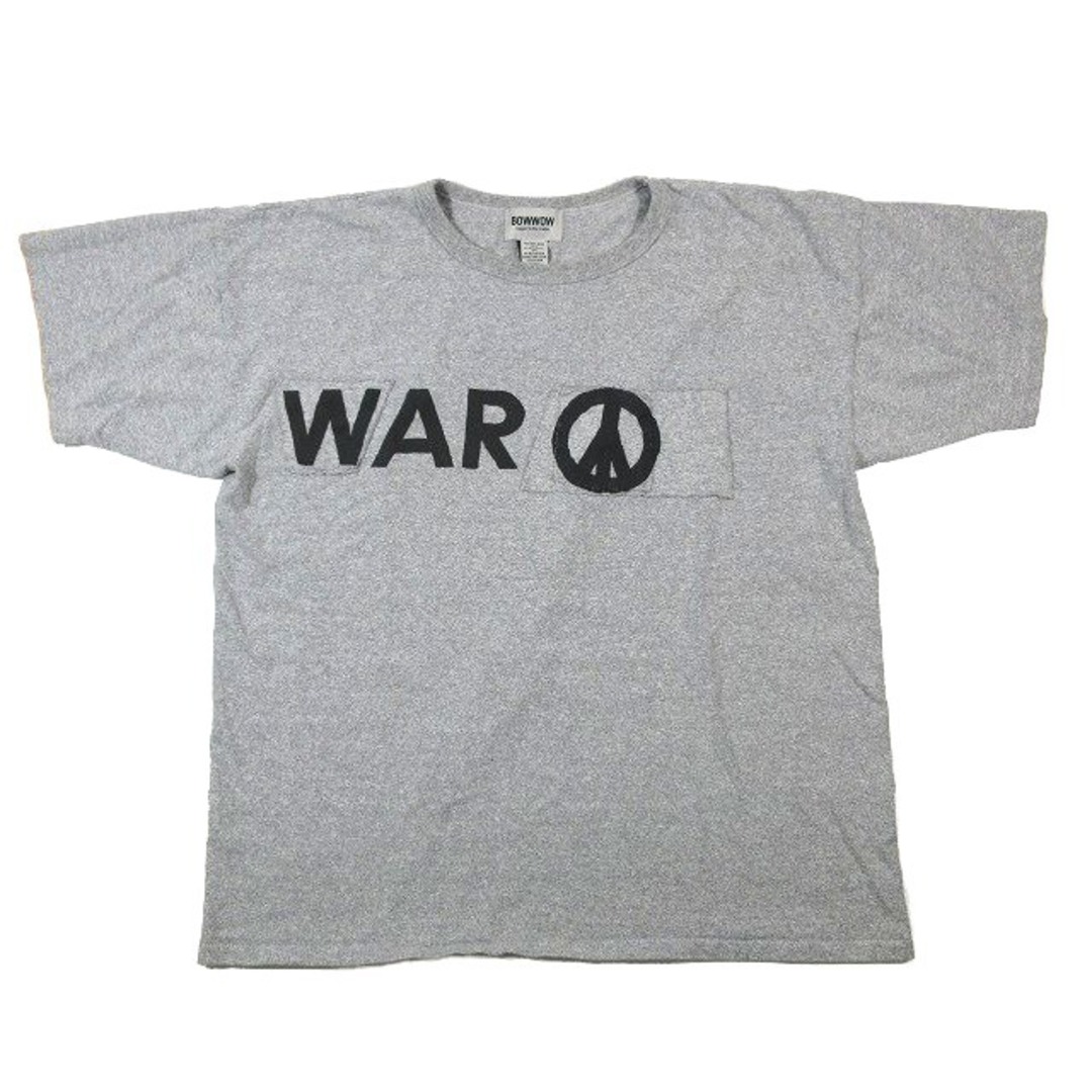 BOW WOW バウワウ WAR PEACE 88/12 リメイク Tシャツ