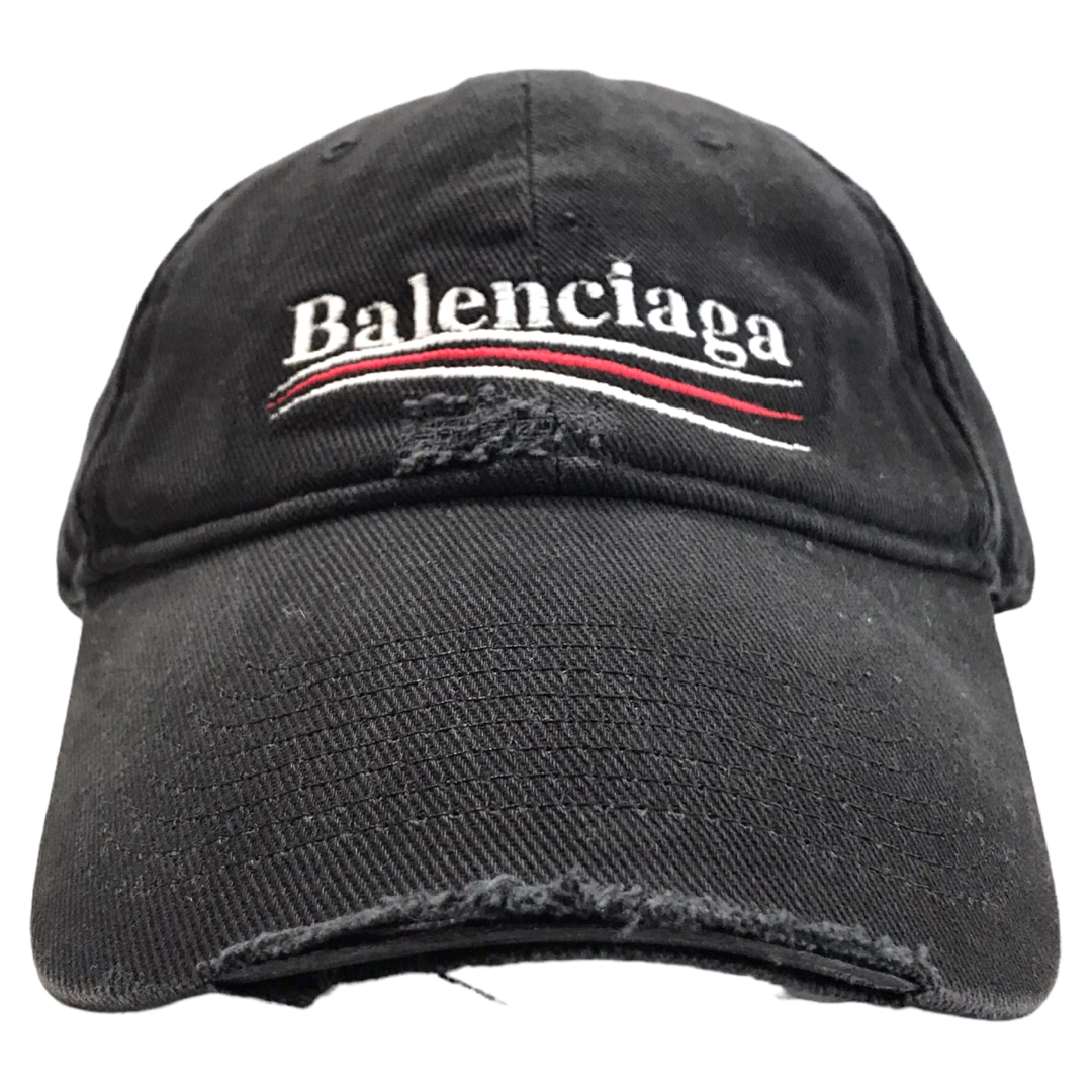 BALENCIAGA ヴィンテージ加工 キャップ 確実正規品