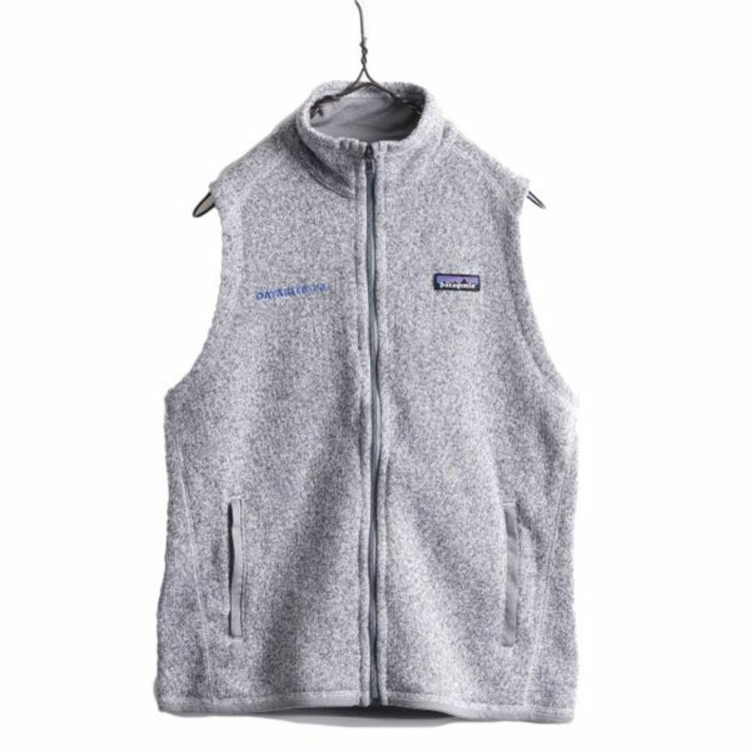 patagonia(パタゴニア)のパタゴニア ベターセーター ベスト M フリース ジップアップ アウトドア 杢灰 レディースのトップス(ベスト/ジレ)の商品写真