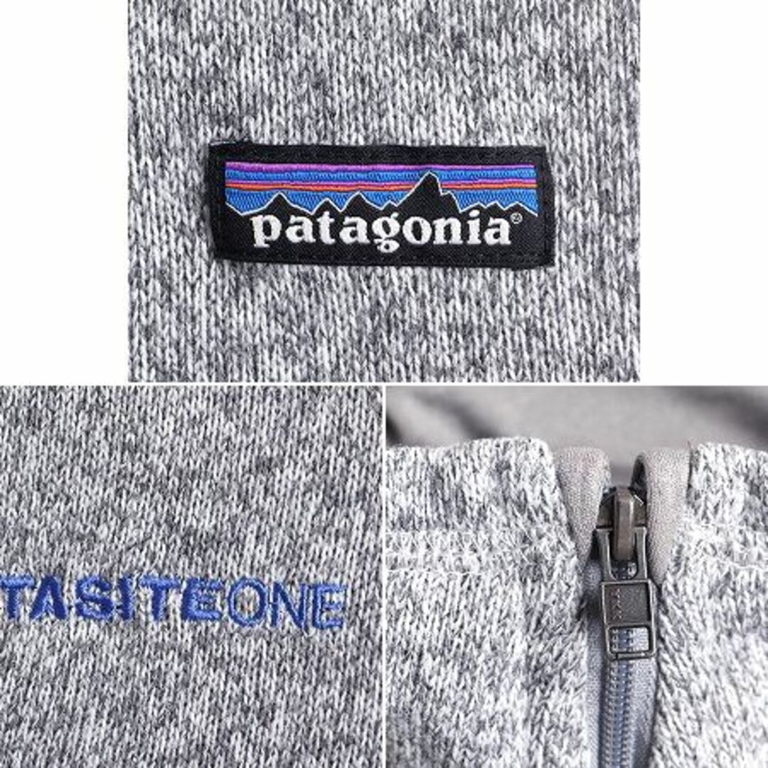 patagonia(パタゴニア)のパタゴニア ベターセーター ベスト M フリース ジップアップ アウトドア 杢灰 レディースのトップス(ベスト/ジレ)の商品写真