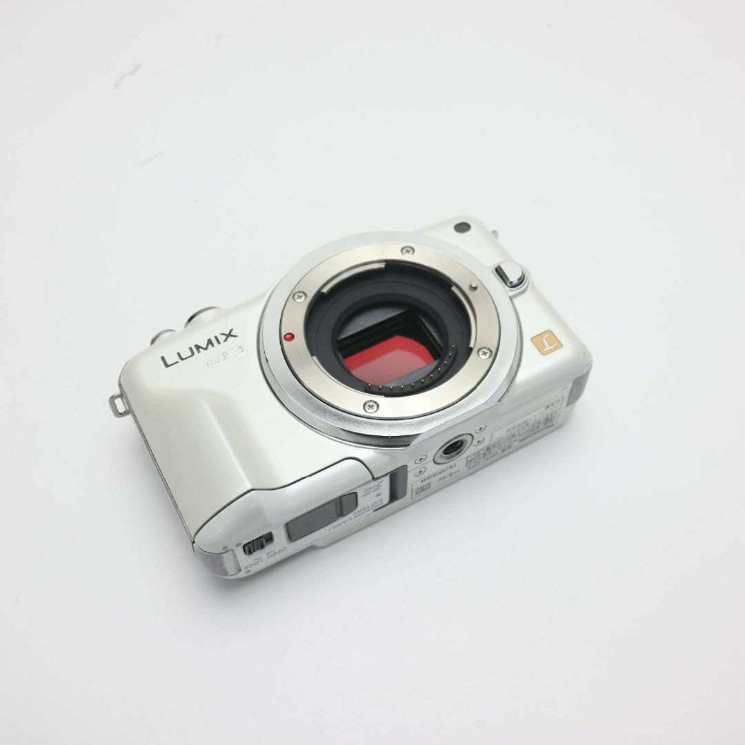 Panasonicルミックス ミラーレスカメラ シェルホワイトDMC-GF3-W