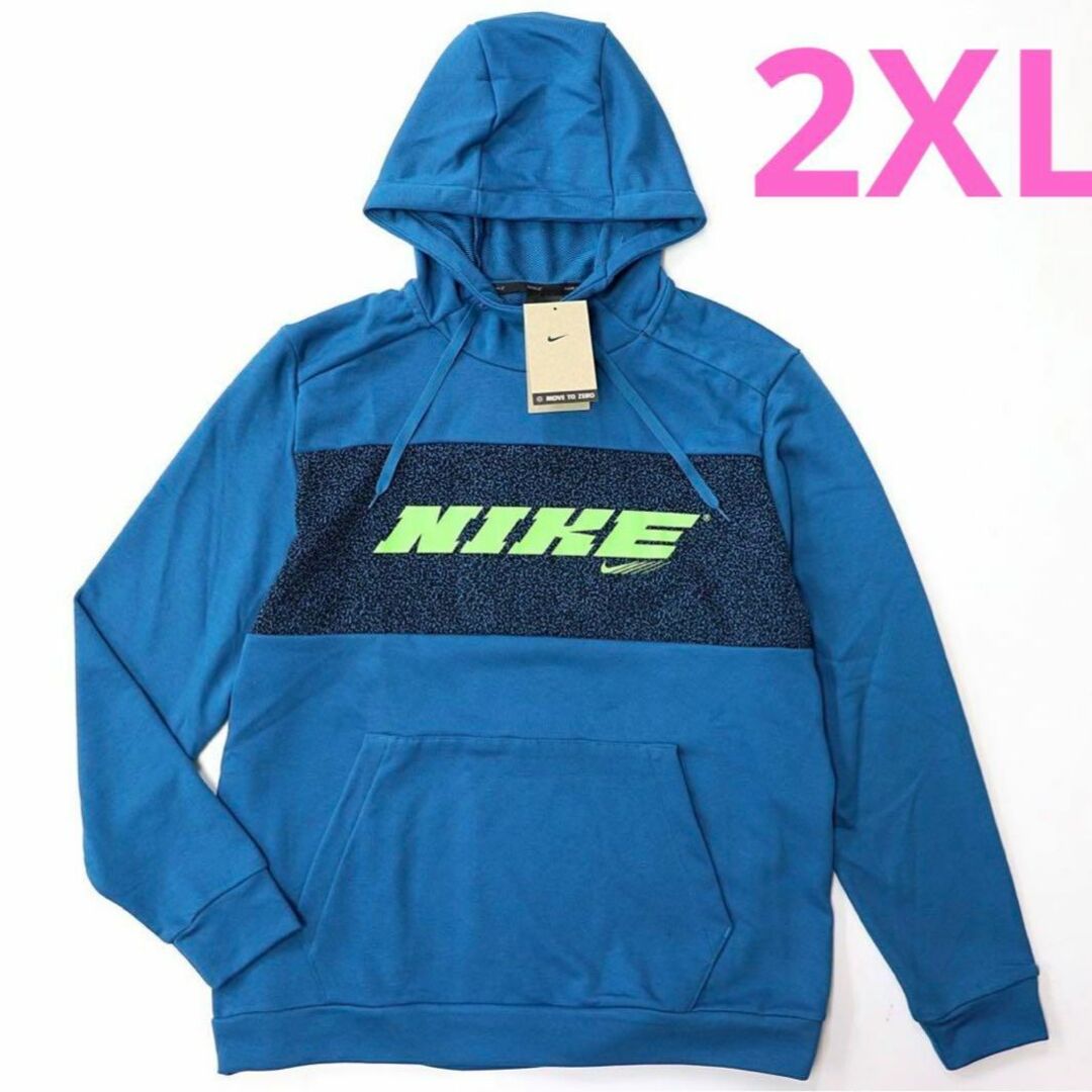 NIKE(ナイキ)のNIKE ビッグロゴ グラフィック スウェット プルオーバー パーカー2XL メンズのトップス(スウェット)の商品写真