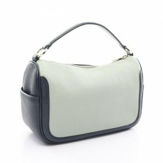 ケイトスペードニューヨーク(kate spade new york)の ハンドバッグ レザー ライトグリーン ネイビー 2WAY(ハンドバッグ)