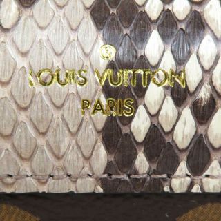 ルイ ヴィトン LOUIS VUITTON 長財布 モノグラム ポルトフォイユ パラス パイソン/モノグラムキャンバス ブラウン ユニセックス N90099 送料無料 99741f