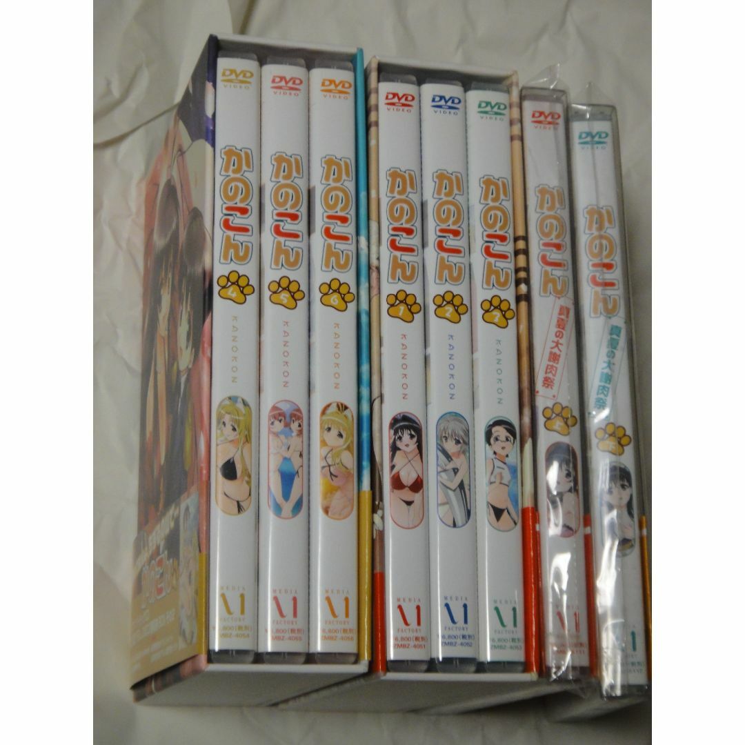 かのこん　TV + OVA 全8巻DVDセット