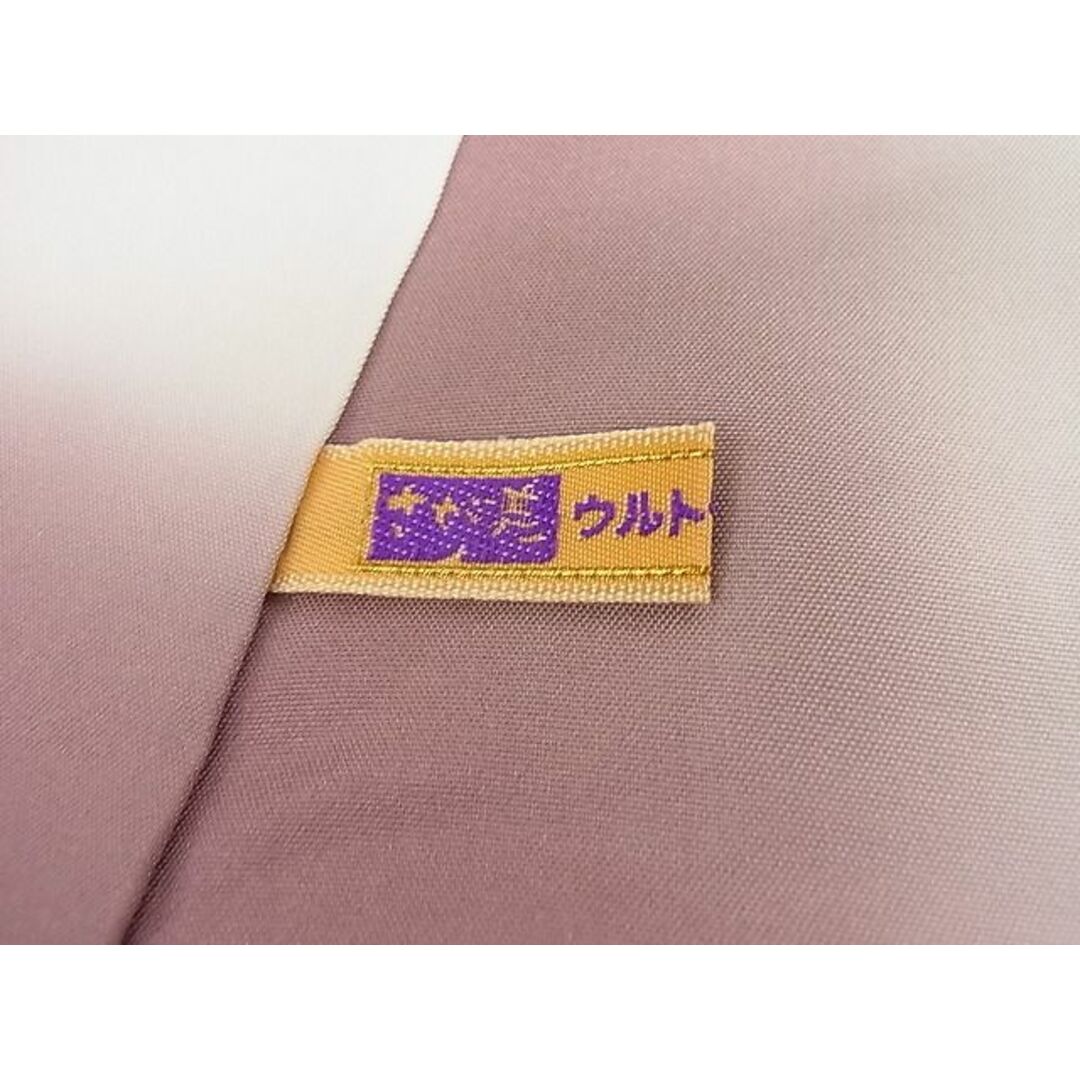 平和屋1□極上 訪問着 紬地 絞り 風景花文 さが美扱い 逸品3s20609の