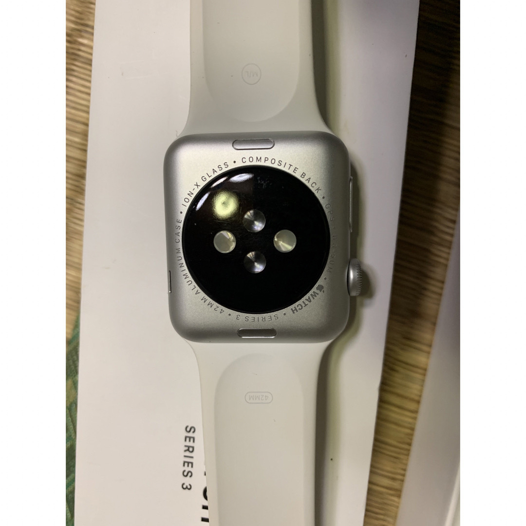 Apple Watch series3  42mm メンズの時計(腕時計(デジタル))の商品写真