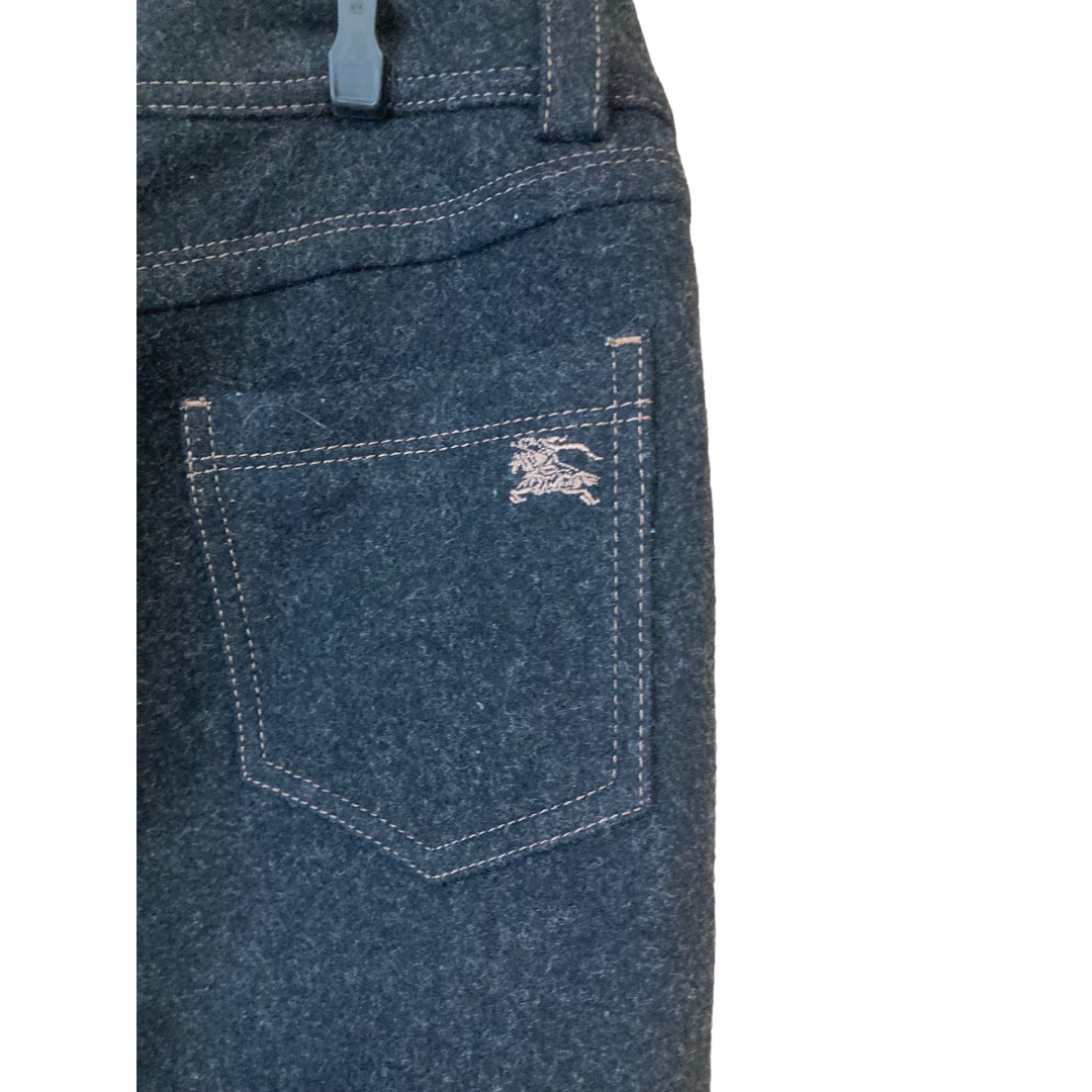 BURBERRY BLUE LABEL(バーバリーブルーレーベル)のバーバリー ブラック ウール タイト ミニ スカート BURBERRY M レディースのスカート(ミニスカート)の商品写真