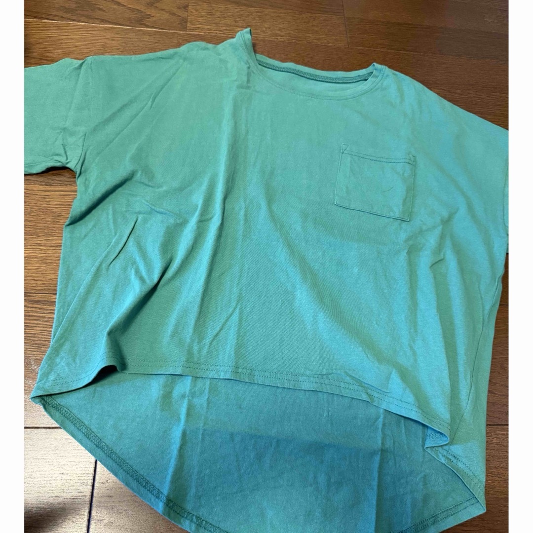 胸ポケット付きビッグTシャツ レディースのトップス(Tシャツ(半袖/袖なし))の商品写真