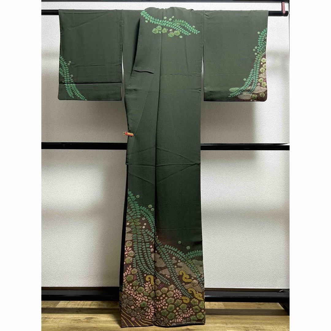 逸品! 【吉乃一廉 辻が花 絞り 金通し】 訪問着-