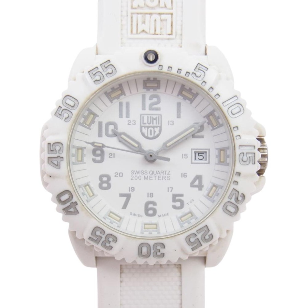 LUMINOX ルミノックス 時計 NAVY SEAL 3500 SERIES Ref.3507 Whiteout ホワイトアウト リストウォッチ 腕時計 ホワイト系