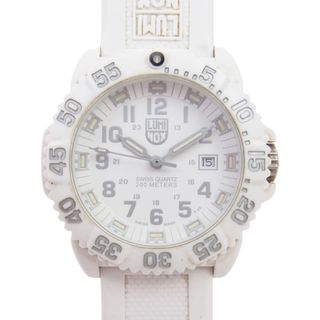 ルミノックス(Luminox)のLUMINOX ルミノックス 時計 NAVY SEAL 3500 SERIES Ref.3507 Whiteout ホワイトアウト リストウォッチ 腕時計 ホワイト系【中古】(腕時計(アナログ))