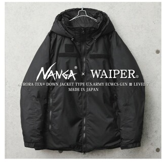 ワイパー(WAIPER)のWAIPER別注 NANGA AURORA-TEX ダウンジャケット 2023モ(ダウンジャケット)