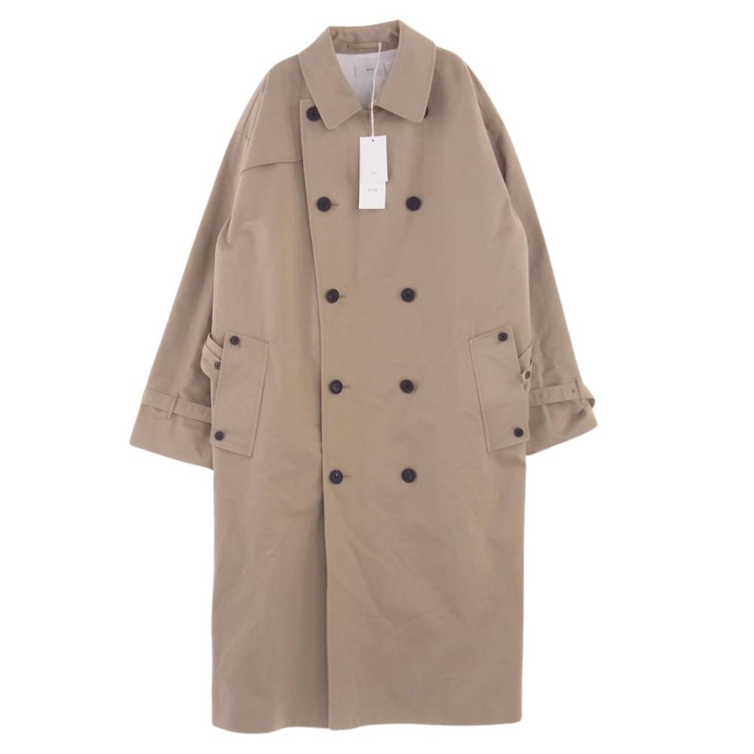 エイトン ATON トレンチコート 7055359 WEST POINT OVERSIZED TRENCH