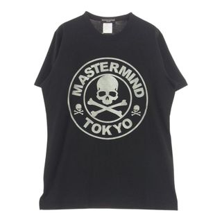 マスターマインドジャパン(mastermind JAPAN)のmastermind JAPAN マスターマインドジャパン Ｔシャツ MMD2-TS01-1 TOKYO ラメ スカル ロゴプリント 半袖 Tシャツ ブラック系 M【新古品】【未使用】【中古】(シャツ)