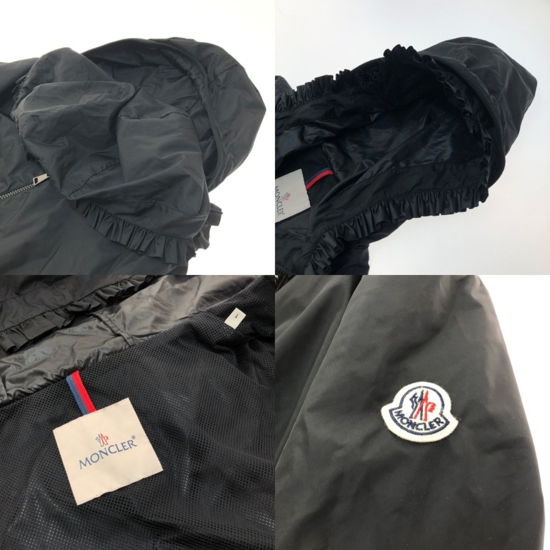 MONCLER(モンクレール)の□□MONCLER モンクレール LAIT ナイロンジップアップパーカー Sサイズ F10931A73600 ブラック レディースのジャケット/アウター(ナイロンジャケット)の商品写真