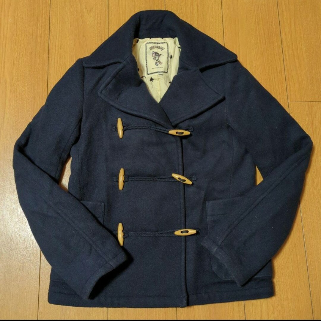 【moussy】ダッフルコート　size2 レディースのジャケット/アウター(ダッフルコート)の商品写真