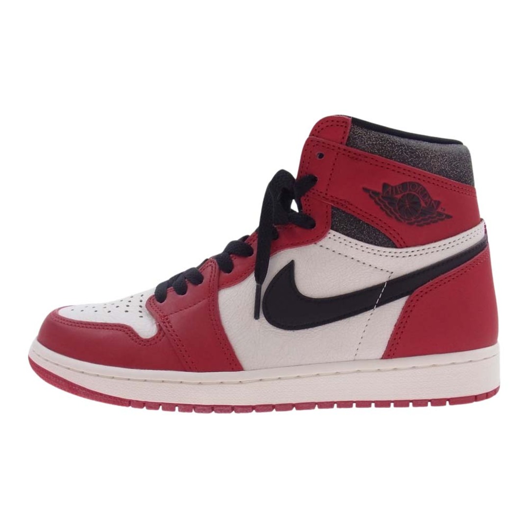 NIKE ナイキ スニーカー DZ5485-612 Air Jordan 1 High OG Lost & Found/Chicago AJ1 エアジョーダン ハイ ロスト & ファウンド/シカゴ スニーカー レッド系 27cm【極上美品】