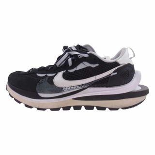 ナイキ(NIKE)のNIKE ナイキ スニーカー CV1363-001 × Sacai サカイ Vapor Waffle Black and White ヴェイパー ワッフル ブラックアンドホワイト スニーカー ブラック系 27cm【中古】(スニーカー)