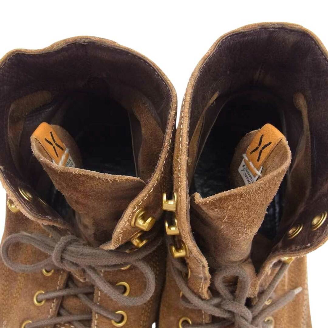 VISVIM(ヴィスヴィム)のVISVIM ビズビム ブーツ VIRGIL BOOTS スエード ヴァージル  ブーツ ブラウン系 US8.5【中古】 メンズの靴/シューズ(ブーツ)の商品写真