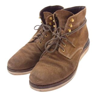 ヴィスヴィム(VISVIM)のVISVIM ビズビム ブーツ VIRGIL BOOTS スエード ヴァージル  ブーツ ブラウン系 US8.5【中古】(ブーツ)