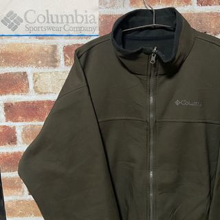 コロンビア(Columbia)の【希少カラー】M136 Columbia ソフトシェルジャケット オリーブ 古着(その他)