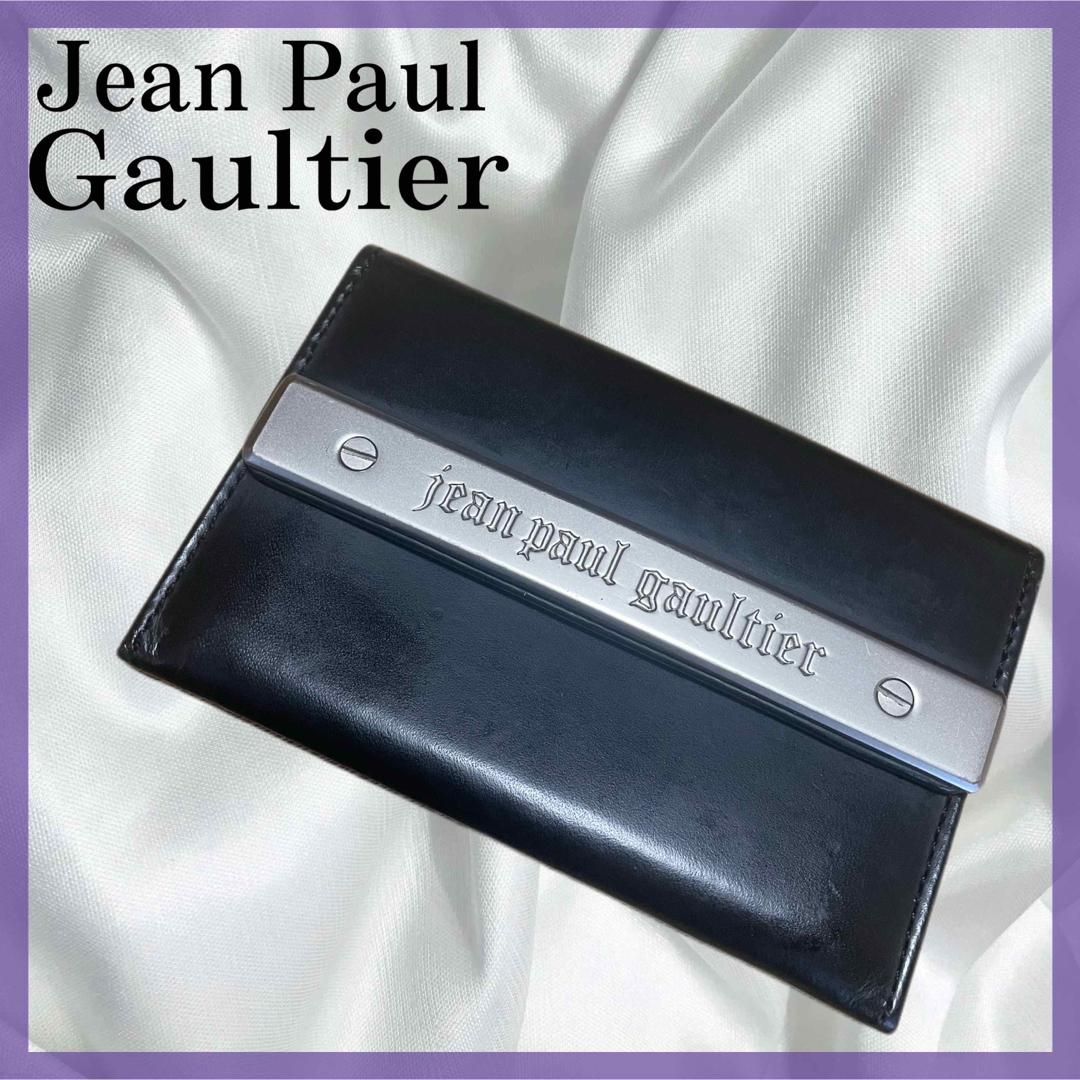 Jean-Paul GAULTIER(ジャンポールゴルチエ)の希少✨Jean Paul Gaultier（ジャンポール・ゴルチエ）名刺入れ レディースのファッション小物(名刺入れ/定期入れ)の商品写真