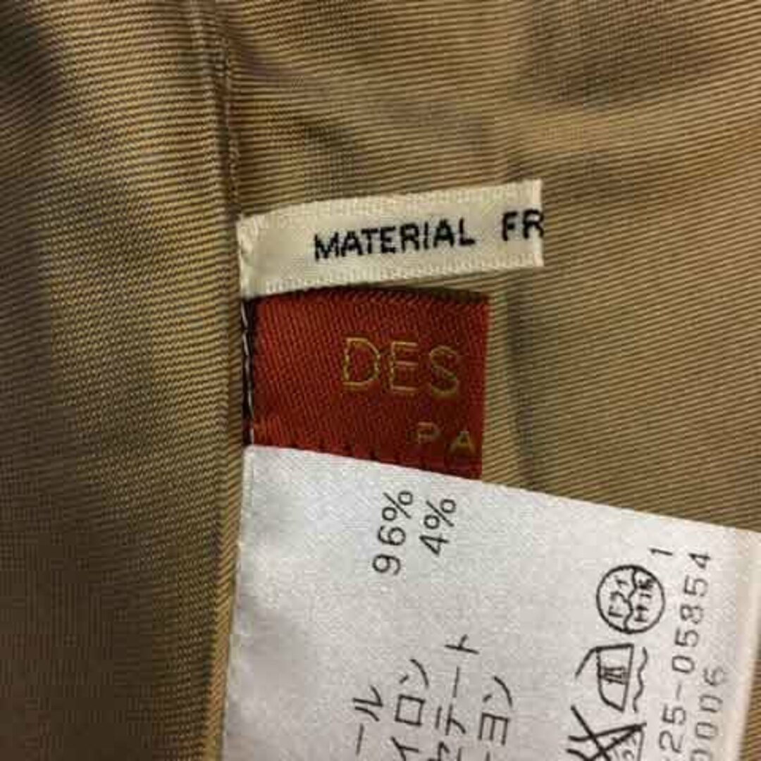 DES PRES(デプレ)のデプレ トゥモローランド スカート ニット タイト 膝丈 ウール 無地 1 茶 レディースのスカート(ひざ丈スカート)の商品写真