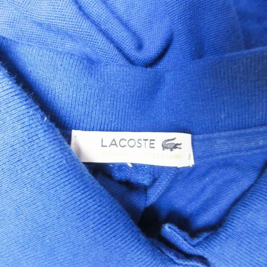 LACOSTE - ラコステ ノースリーブ ピケ ポロ シャツ ドレス ワンピース