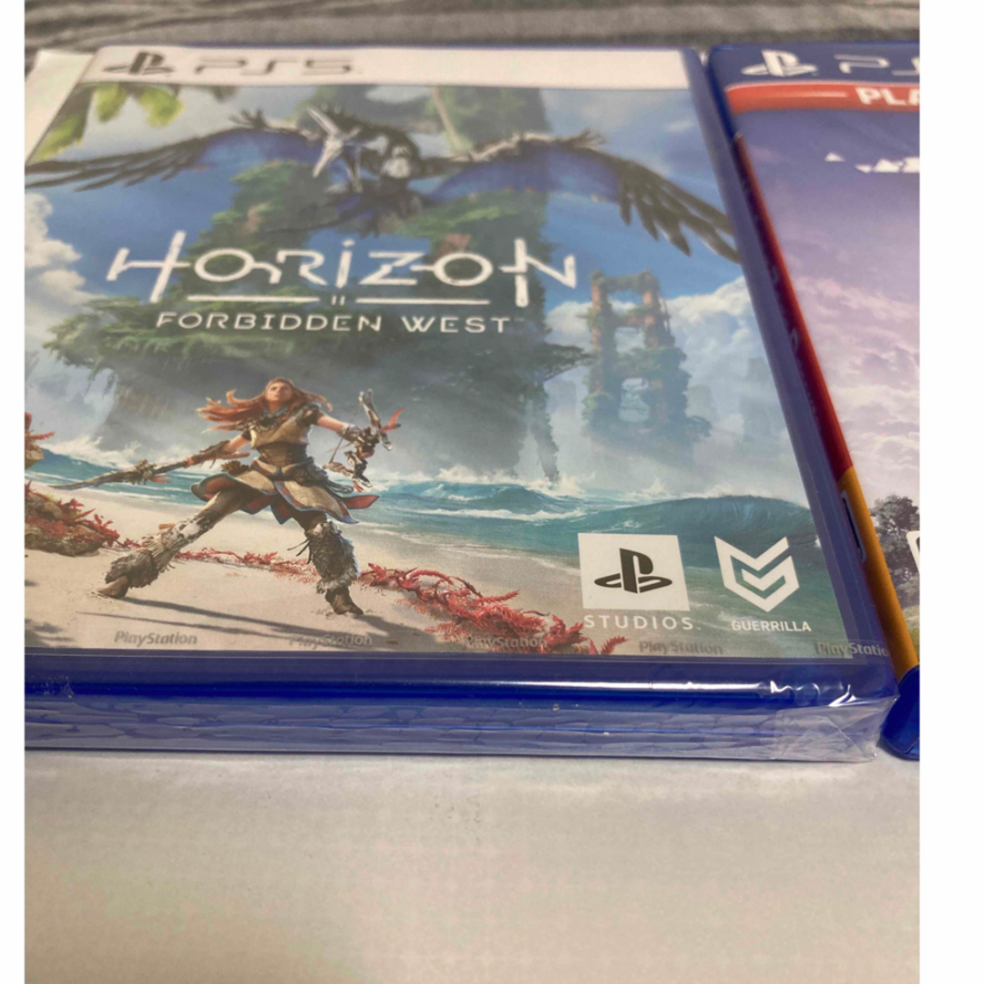 PlayStation(プレイステーション)のHorizon Forbidden West PS5 エンタメ/ホビーのゲームソフト/ゲーム機本体(家庭用ゲームソフト)の商品写真