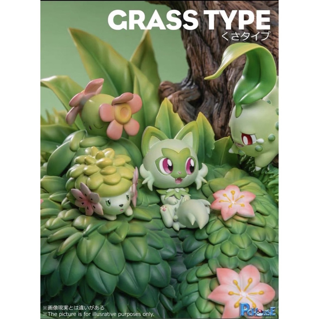 ポケモン 樹脂フィギュア ガレージキット クサタイプ PC ポケモン 樹脂フィギュア ガレージキット クサタイプ PC