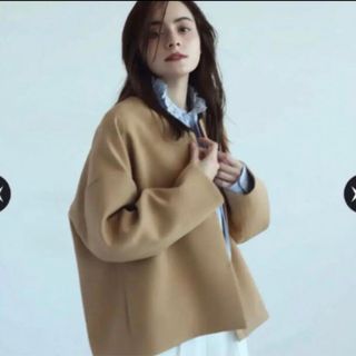 JUSGLITTY - 未使用に近い【JUSGLITTY】ジャスグリッティー ノーカラー