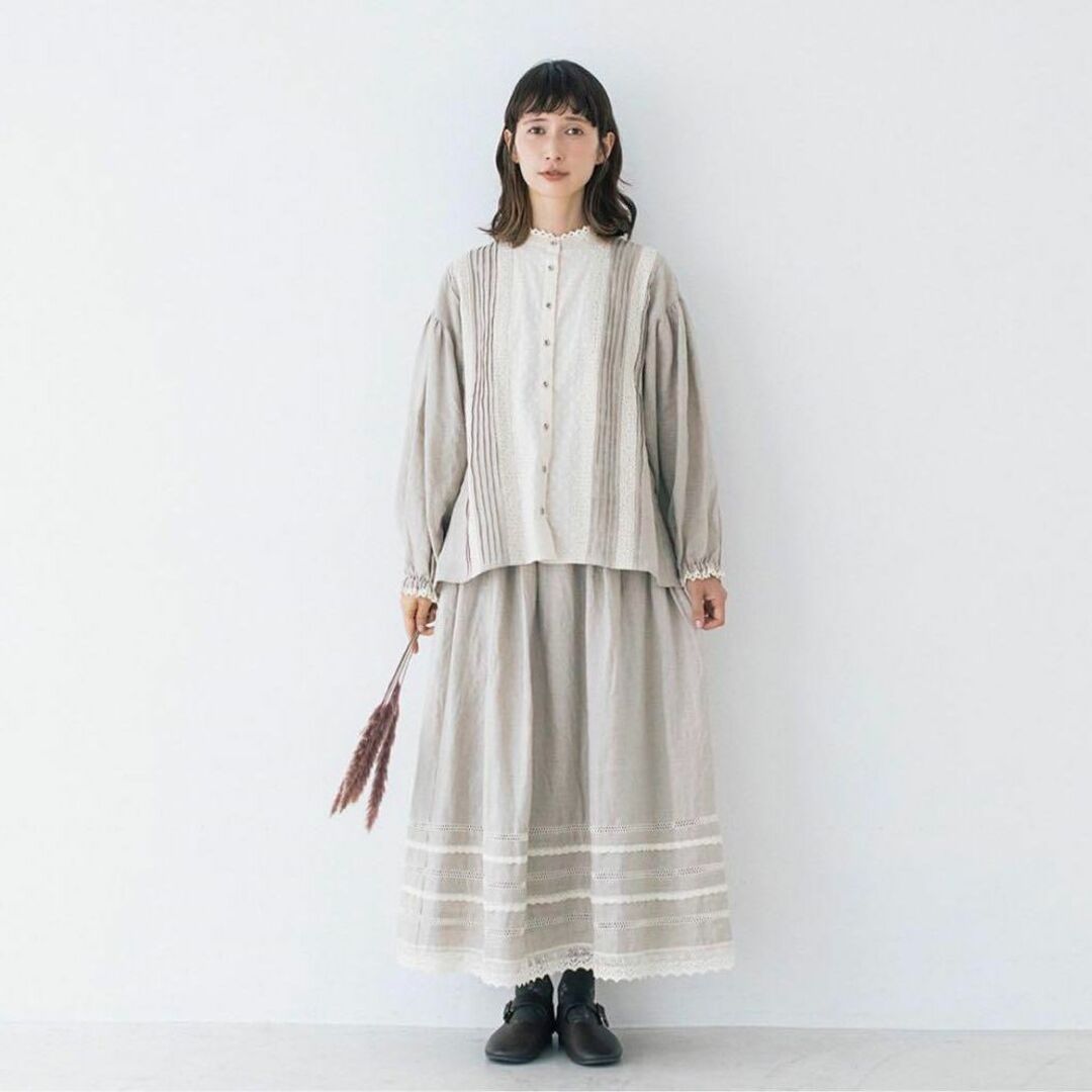 スモス kazumiコラボリネンスカート 新発売の レア カットソー(半袖/袖