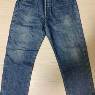 ワンエルディーケーセレクト(1LDK SELECT)のアプレッセ　ウォッシュド　デニムワイドパンツ(デニム/ジーンズ)